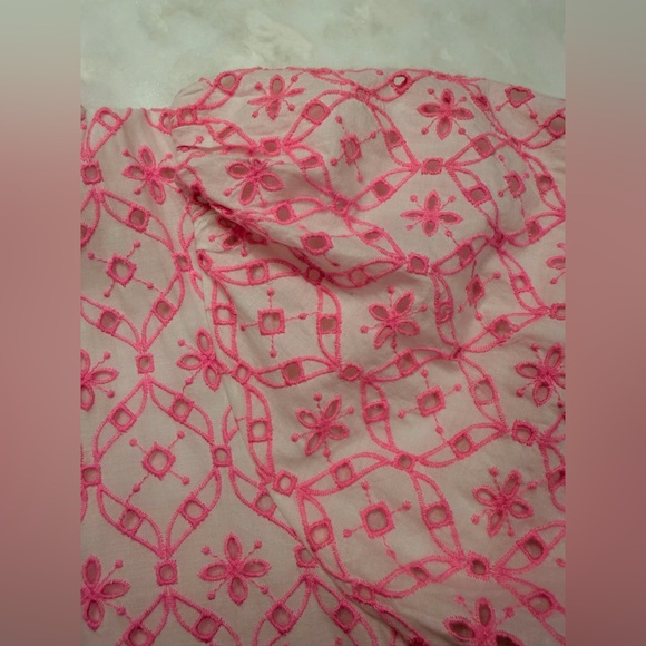 *LNWOT* Lilly Pulitzer Cartley Elbow Sleeve Dress “Resort White Flutter” Sz. 16 - Picture 8 of 16